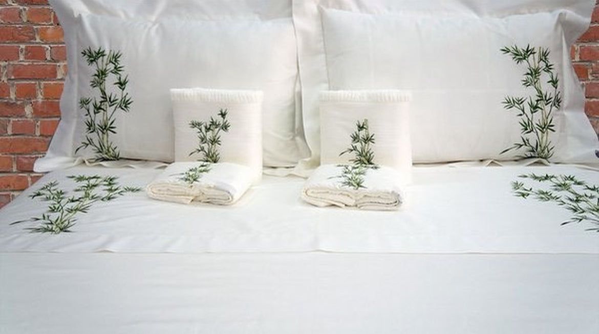 Jogo de Cama Fibra de Bambu – Toque de Seda e Conforto Natural